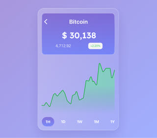 Overview of the Qvantaro crypto trading platform featuring live data